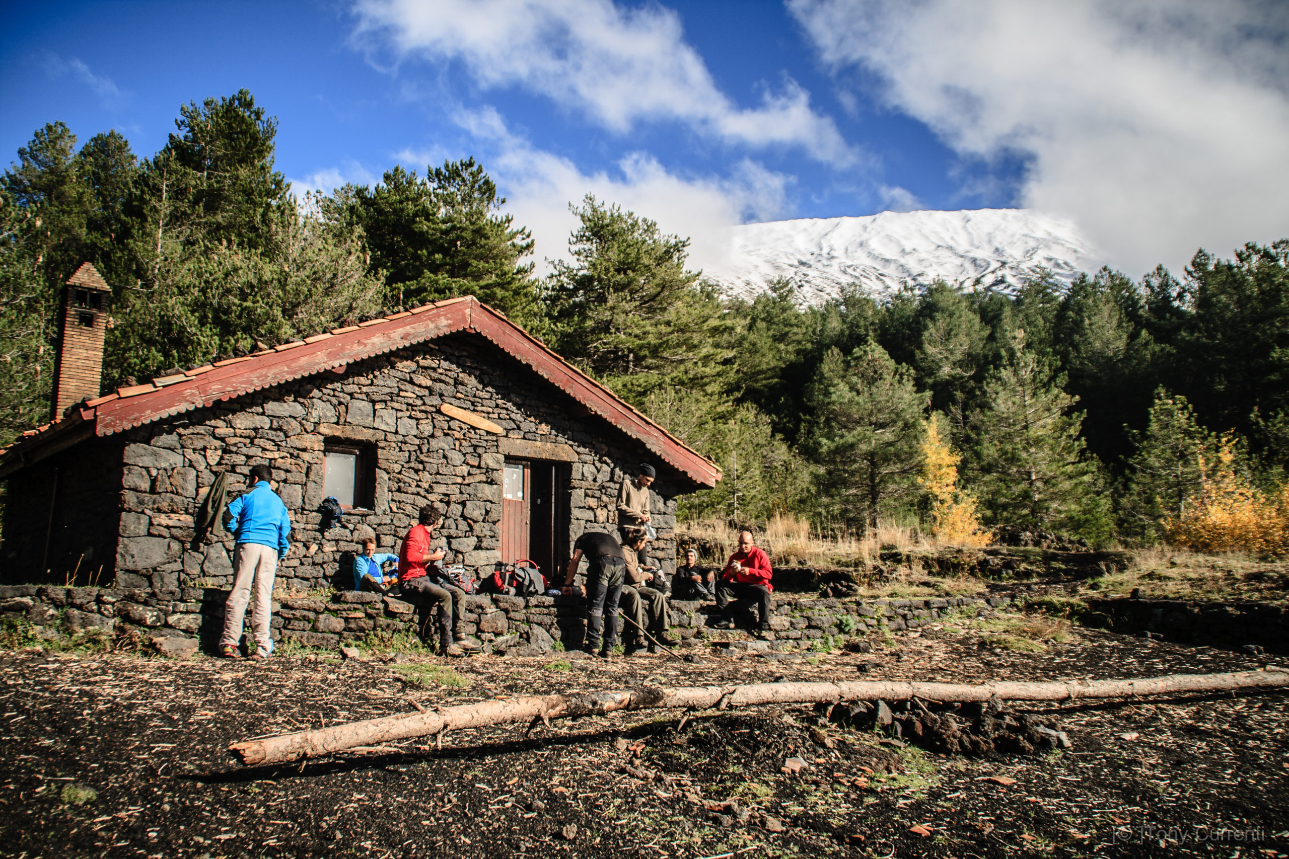 trekking etna rifugi, Bushcraft etna